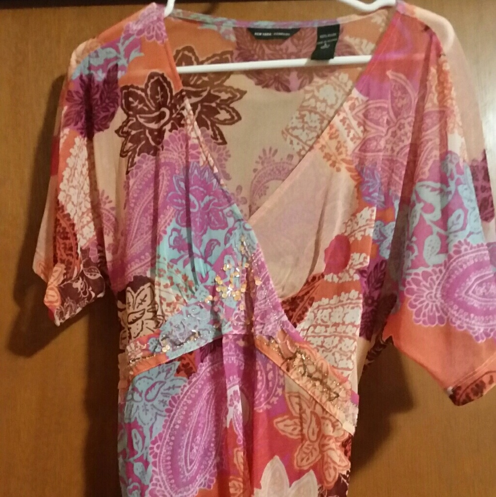 Large multicolor top - Picture 2 of 4
